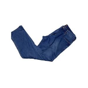 Tommy Bahama Jeans Mens Tag 35x32 Actual 37x31 Blue Straight Stretch Denim